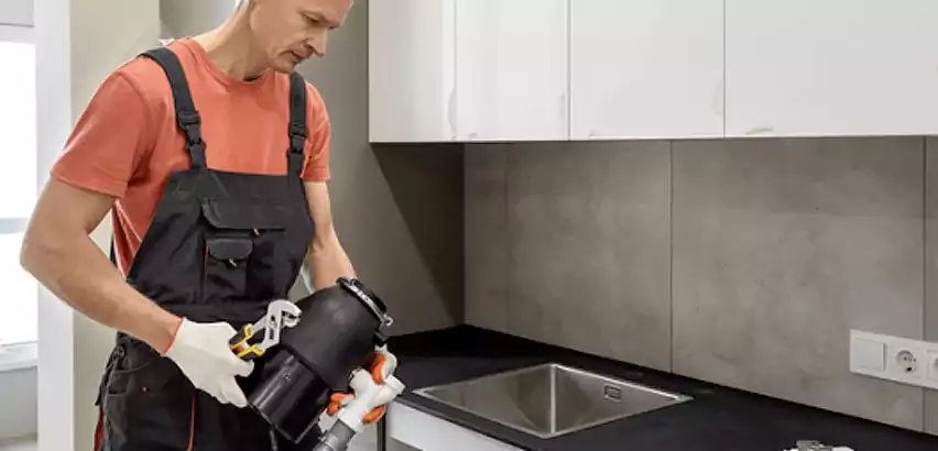 Clogged Sink Garbage Disposal Repair in Greenville